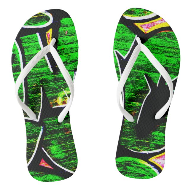Graffiti 18 ffcna flip flops (Footbed)
