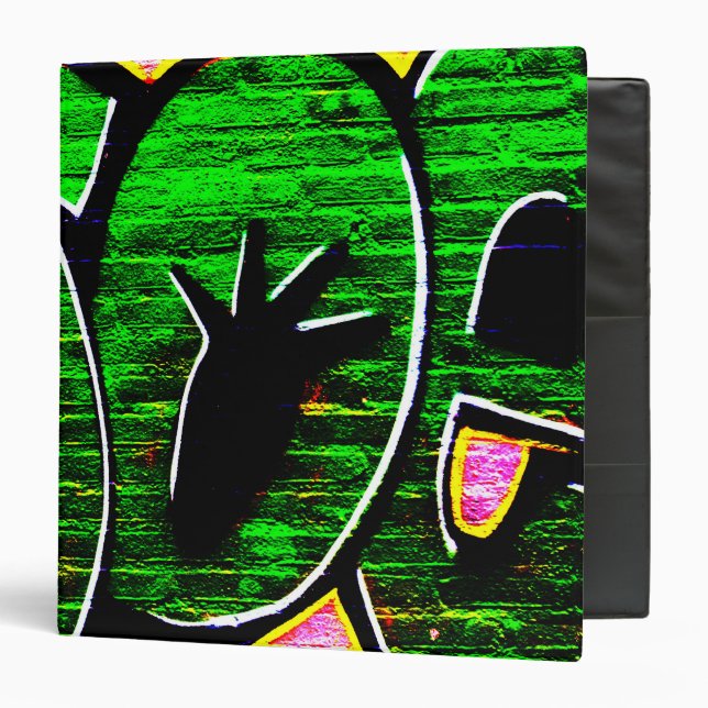 Graffiti 18 rbcnm 3 ring binder (Front/Inside)
