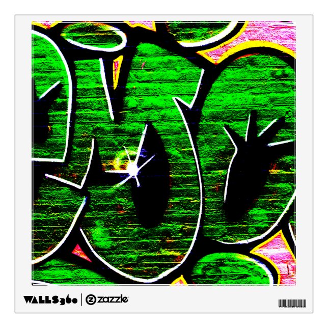 Graffiti 18 wdcna wall decal (Front)