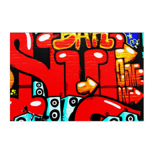 Graffiti 19 36x24 (90x60cm) waacna acrylic print