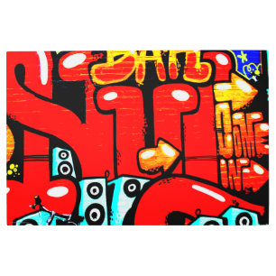 Graffiti 19 36x24 (90x60cm) wamecna metal print
