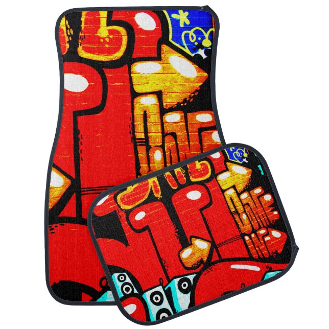 Graffiti 19 cfmcnm car floor mat (Set)