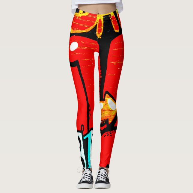 Graffiti 19 lecnm leggings (Front)