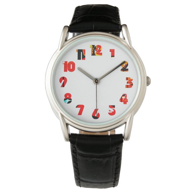 Graffiti 19 Number Overlay wacna Watch (Front)
