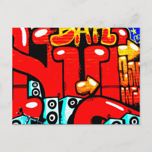 Graffiti 19 pccna postcard