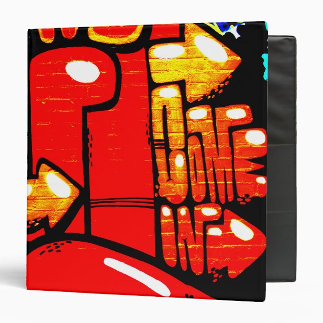 Graffiti 19 rba 3 ring binder (Front/Inside)