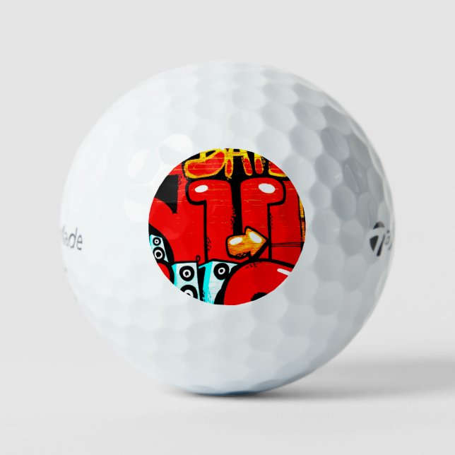 Graffiti 19 tmtp5 gbcnm golf balls (Front)