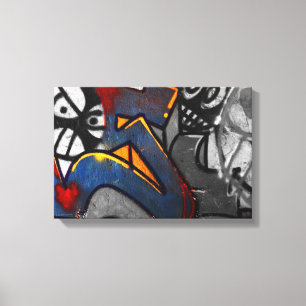 Graffiti 1 16.50x11 (41.25x27.5cm) waccnm canvas print
