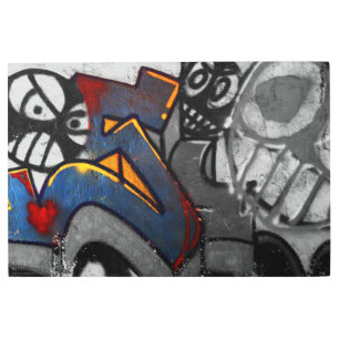 Graffiti 1 36x24 (90x60cm) wamecna metal print