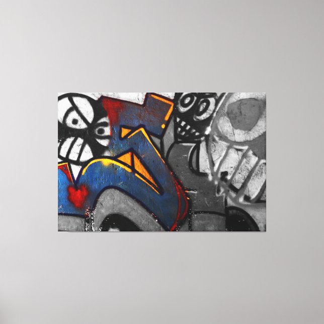 Graffiti 1 60x40 (150x100cm) waca canvas print (Front)