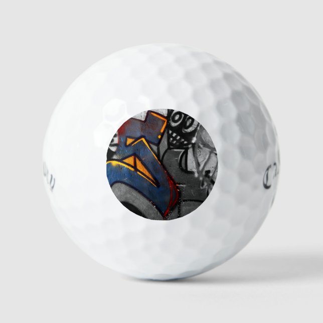 Graffiti 1 css gbcna golf balls (Front)