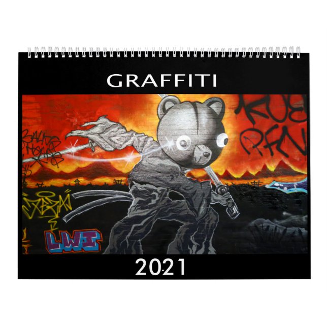 Graffiti 2021 Calendar (Cover)