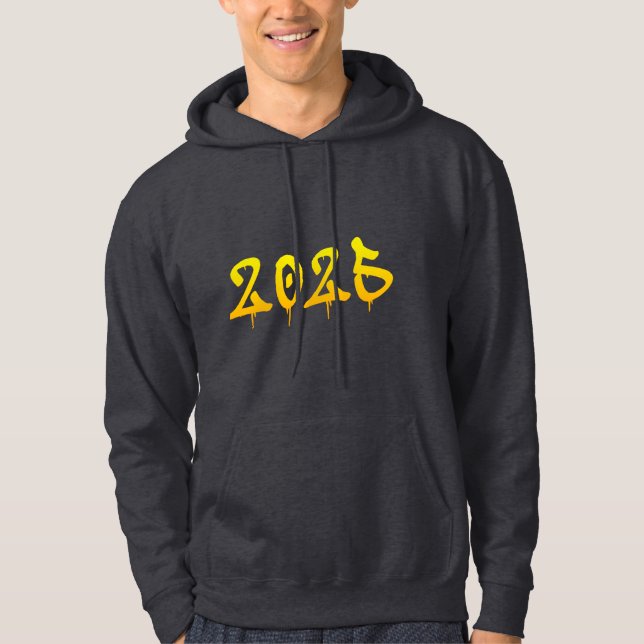 Graffiti 2025 Hoodie – Bold, Urban, Timeless (Front)