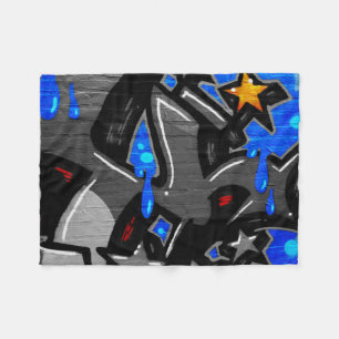 Graffiti 3 fbcna fleece blanket