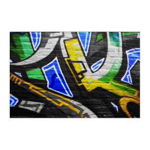 Graffiti 6 36x24 (90x60cm) waacna acrylic print