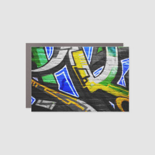 Graffiti 6 cmcna car magnet