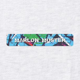 graffiti 96 narrow kids' labels