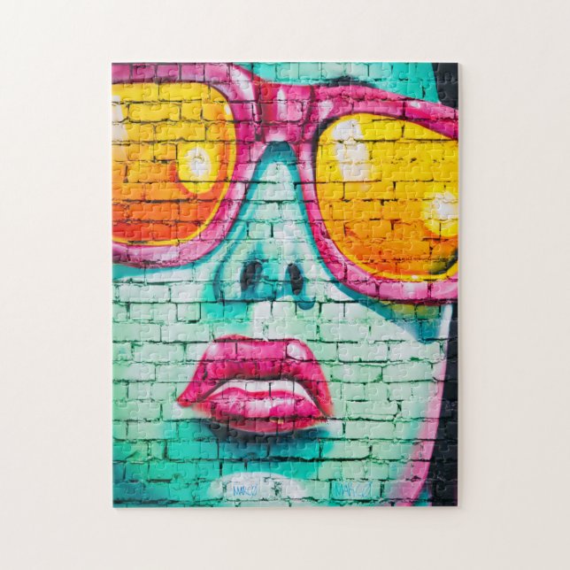 Graffiti: A Pop Art Diva Puzzle (Vertical)