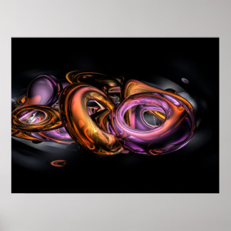 Graffiti Abstract Poster