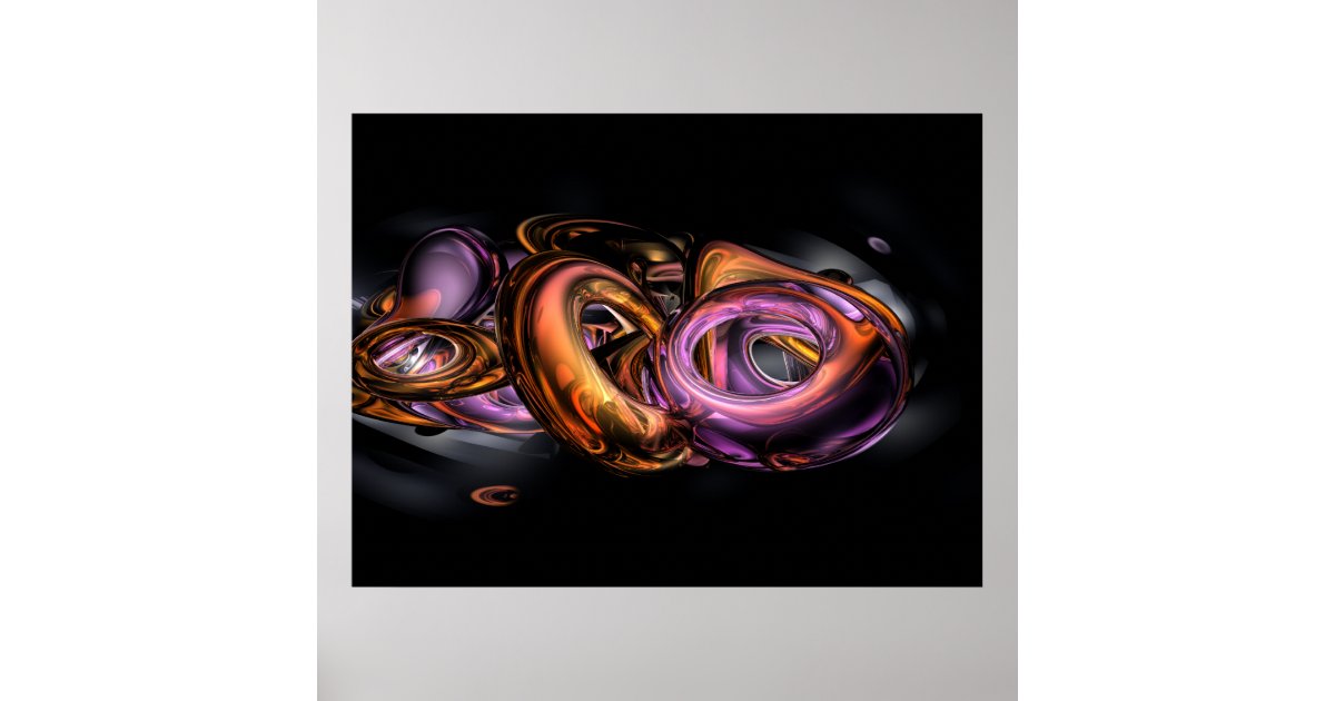 Graffiti Abstract Poster | Zazzle