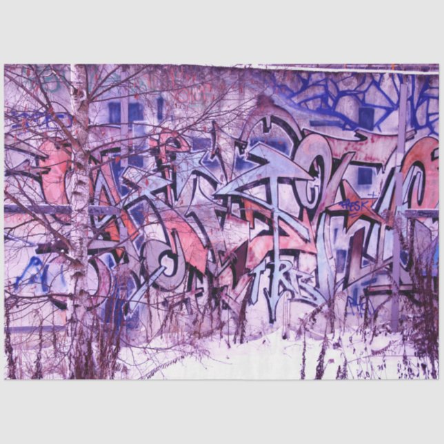 Graffiti Abstract Urban 17 Decoupage Tissue Paper (Front)