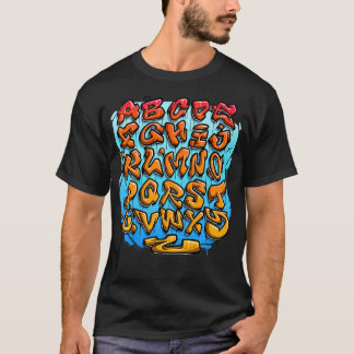 Graffiti Alphabet 3 T-Shirt