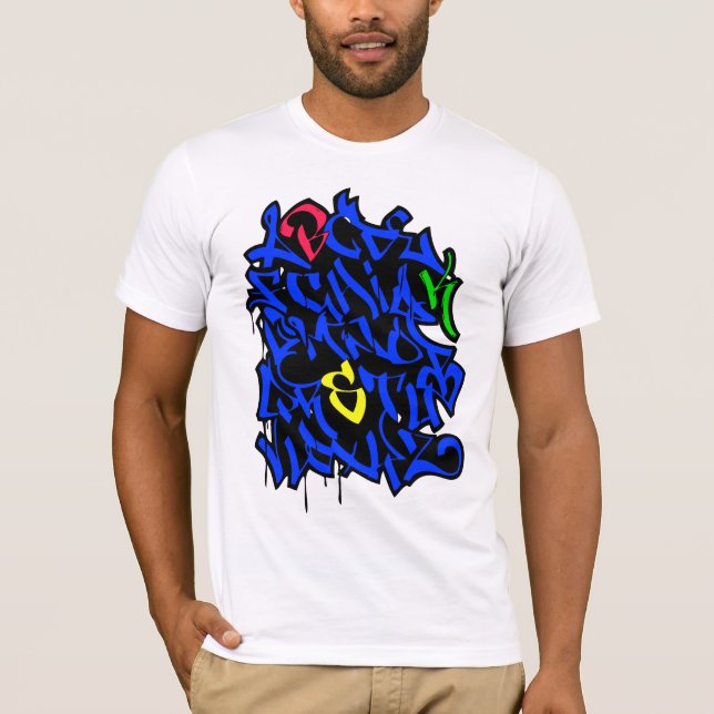 Graffiti Alphabet T-Shirt (Front)