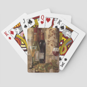 Graffiti and Wine Poker Cards