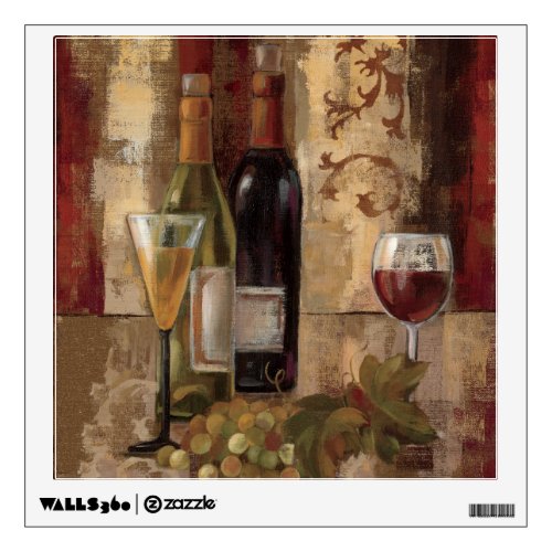 Graffiti and Wine Wall Decal