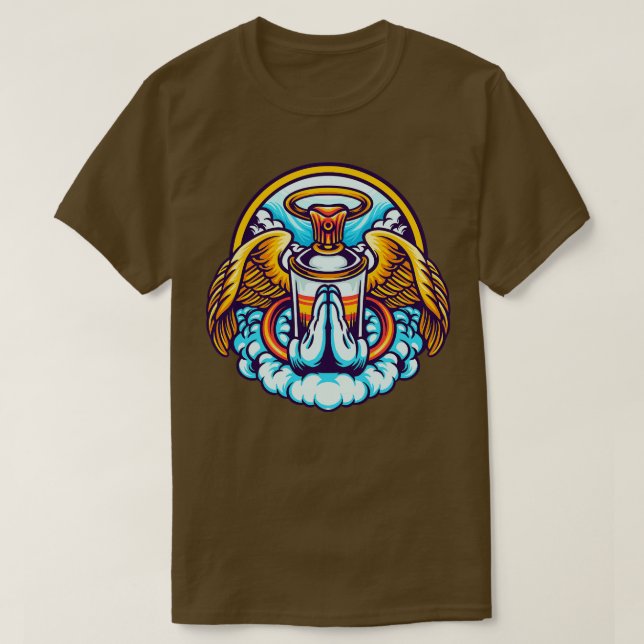 Graffiti Angel T-Shirt (Design Front)
