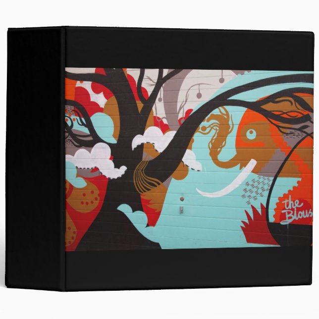 Graffiti Art Binder (Front/Spine)