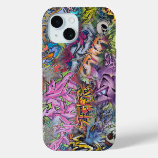 graffiti art iPhone 15 case
