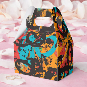 Graffiti Art Favor Boxes