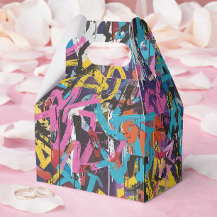 Graffiti Art Favor Boxes
