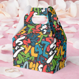Graffiti Art Favor Boxes