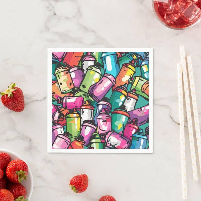 Graffiti Art Napkins (Insitu)