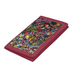 Graffiti Art Photo Wallet by Ray Dust