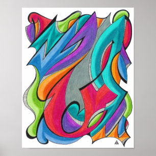 Graffiti Art Print