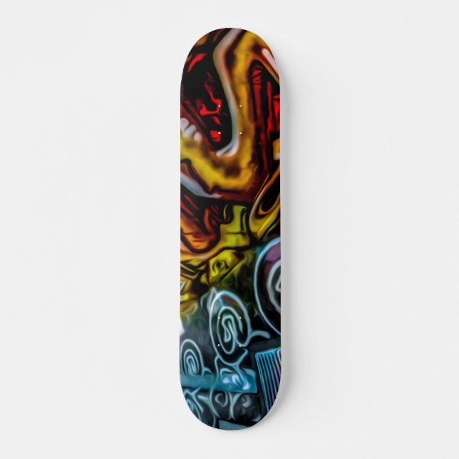 Graffiti Art Skateboard (Front)