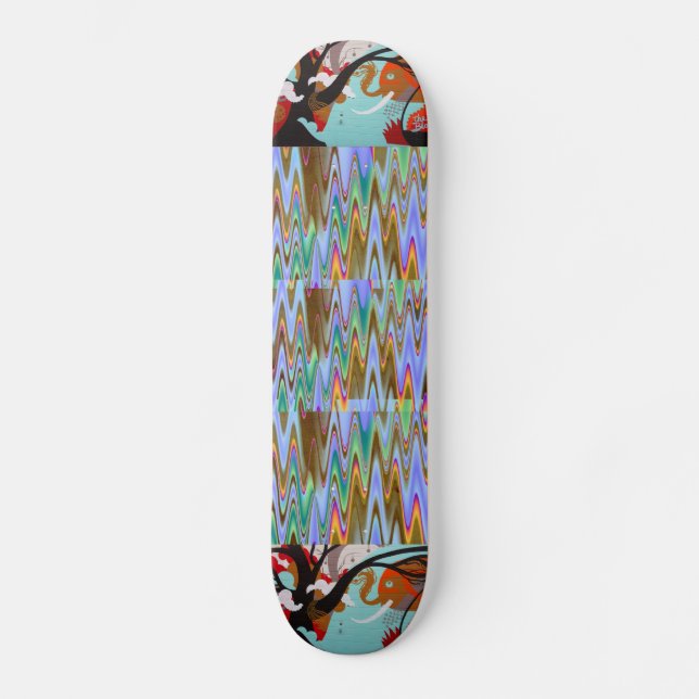 Graffiti Art Skateboard Deck (Front)