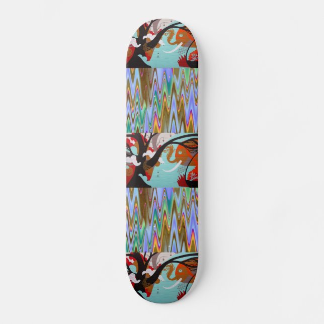 Graffiti Art Skateboard Deck (Front)