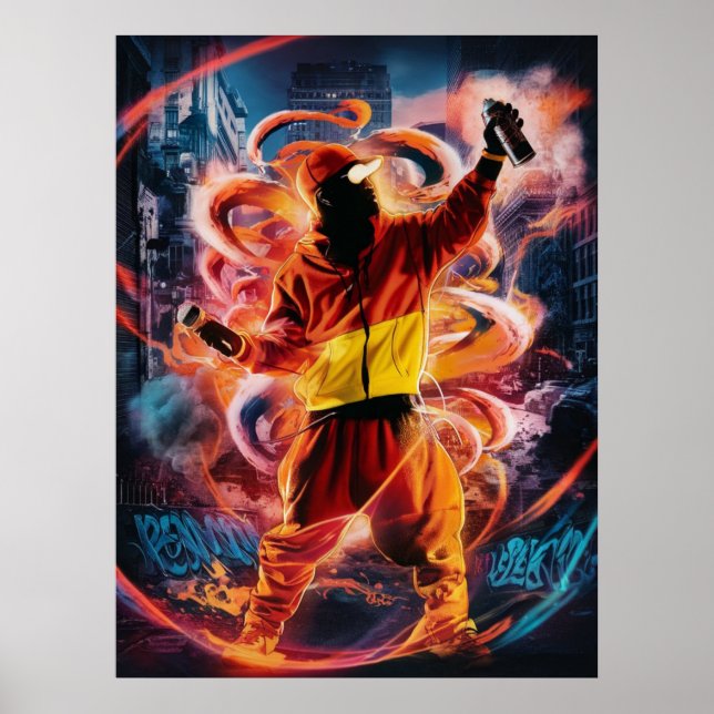 Graffiti Artist Poster (Front)