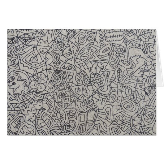 Graffiti Artwork Line Work Cards (Front Horizontal)