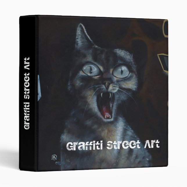 Graffiti Avery Binder - Binder (Front/Spine)