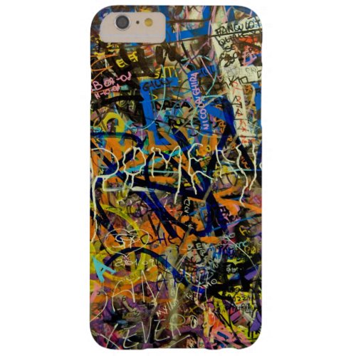 Graffiti Background Barely There iPhone 6 Plus Case