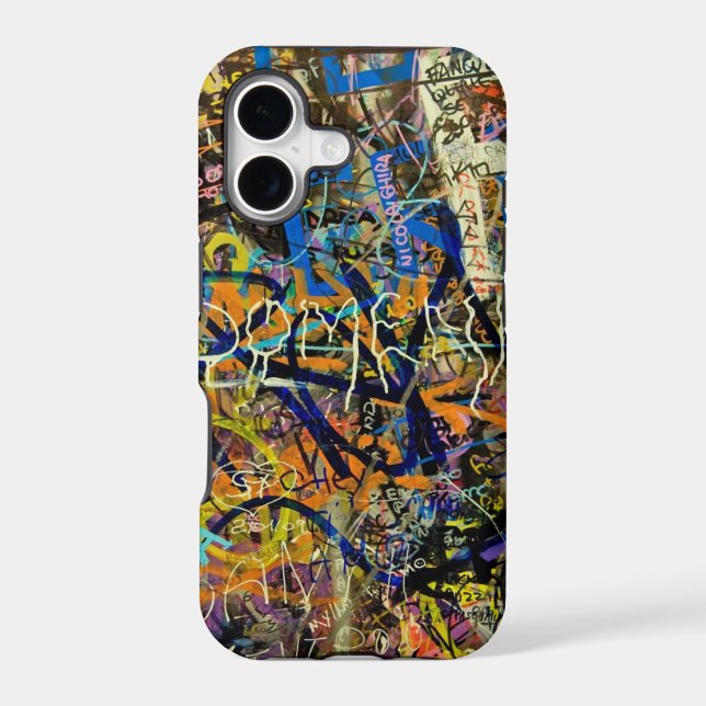 Graffiti Background Iphone Case (Back)