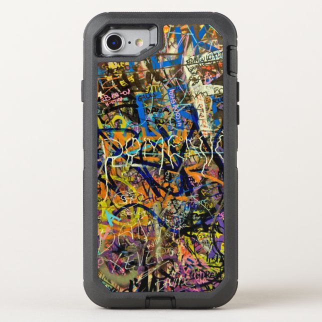 Graffiti Background Otterbox iPhone Case (Back)