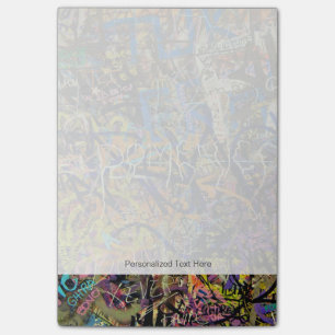 Graffiti Background Post-it Notes