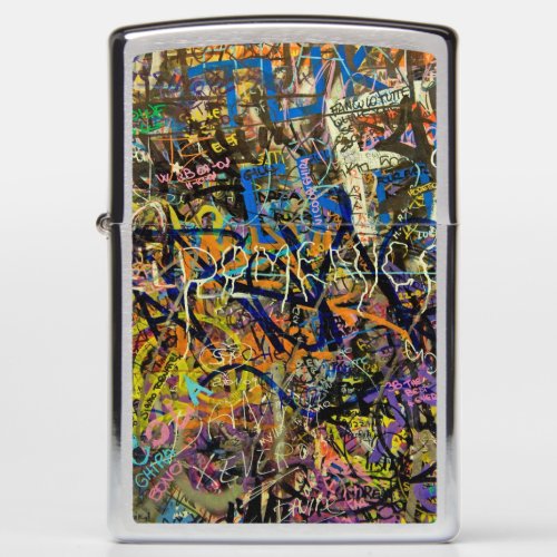 Graffiti Background Zippo Lighter