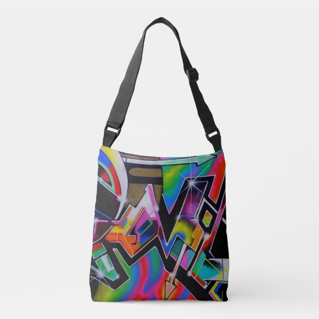Graffiti bag! crossbody bag (Front)